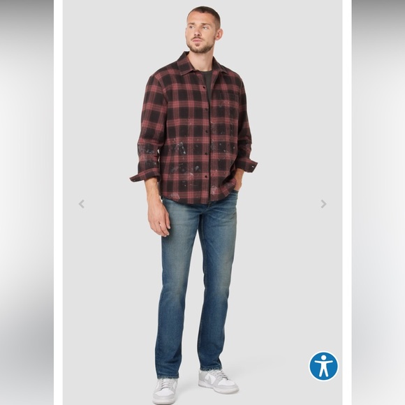 Hudson, new condition, Blake Slim Straight Jean, 34, zip fly, Unseen wash - Picture 4 of 11